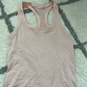 Light Pink Swiftly Tech Racerback Tank Top 2.0 *Race Length